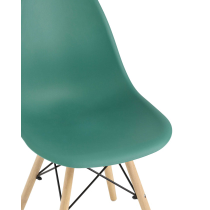 Стул пластиковый «Eames» с жестким сиденьем (разобранный каркас, продажа упаковкой 4 шт./уп) - интернет-магазин КленМаркет.ру