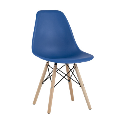 Стул пластиковый «Eames» с жестким сиденьем (разобранный каркас, продажа упаковкой 4 шт./уп) - интернет-магазин КленМаркет.ру