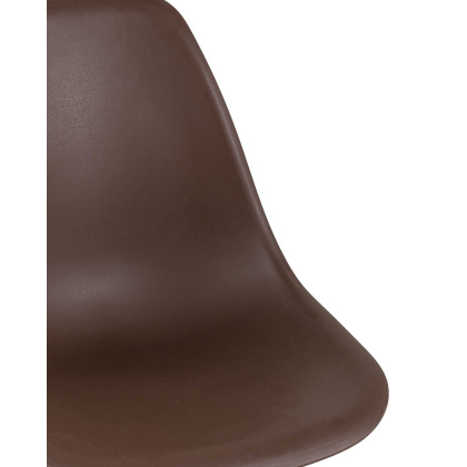 Стул пластиковый «Eames» с жестким сиденьем (разобранный каркас, продажа упаковкой 4 шт./уп) - интернет-магазин КленМаркет.ру