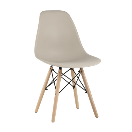 Стул пластиковый «Eames» с жестким сиденьем (разобранный каркас, продажа упаковкой 4 шт./уп) - интернет-магазин КленМаркет.ру