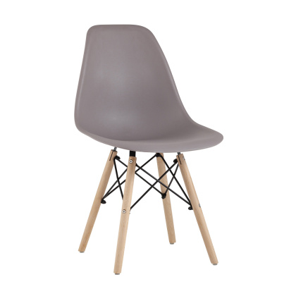 Стул пластиковый «Eames» с жестким сиденьем (разобранный каркас, продажа упаковкой 4 шт./уп) - интернет-магазин КленМаркет.ру