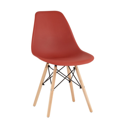 Стул пластиковый «Eames» с жестким сиденьем (разобранный каркас, продажа упаковкой 4 шт./уп) - интернет-магазин КленМаркет.ру