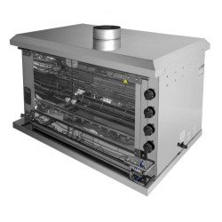 Гриль карусельный газовый Ф4К1Г - интернет-магазин КленМаркет.ру