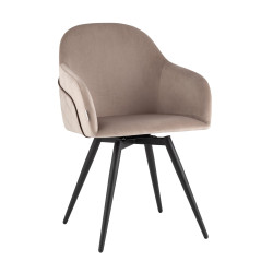 Стул-кресло вращающийся «Негроли» с мягким сиденьем (окрашенный каркас) - интернет-магазин КленМаркет.ру