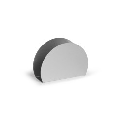 САЛФЕТНИЦА полукруг 110х80х35 мм нерж. Luxstahl - интернет-магазин КленМаркет.ру