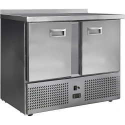 Низкотемпературный холодильный стол НХСн - 700 - 2, 2 двери борт h 45 мм 1000х700х850 - интернет-магазин КленМаркет.ру