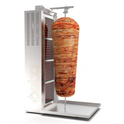 Гриль для шаурмы OSBA SH4-C (110013) ручной привод вращения - интернет-магазин КленМаркет.ру