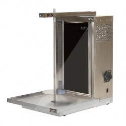 Гриль для шаурмы OSBA 3.2S (110032) ручной привод вращения - интернет-магазин КленМаркет.ру