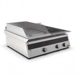 Плита индукционная комбо K74-3PKN SMART INDUCTION с зоной  гриля - интернет-магазин КленМаркет.ру