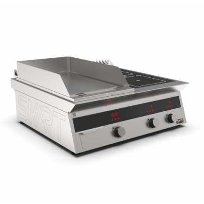 Плита индукционная комбо K74-3PKN SMART INDUCTION с зоной  гриля - интернет-магазин КленМаркет.ру