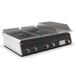 Плита индукционная комбо K76-3KRB SMART INDUCTION - интернет-магазин КленМаркет.ру