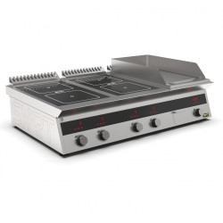 Плита индукционная комбо K76-5KRN SMART INDUCTION - интернет-магазин КленМаркет.ру