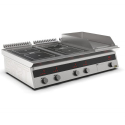 Плита индукционная комбо K96-5KRN SMART INDUCTION - интернет-магазин КленМаркет.ру