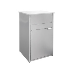 УРНА для фуд-корта Luxstahl УФ-610/610/1065 - интернет-магазин КленМаркет.ру