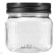 БАНКА для сып. продуктов 0,6л с крышкой квадратная ПП [440300313]