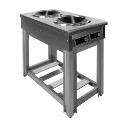 Индукция WOK OBOD/2 зоны, подставка - интернет-магазин КленМаркет.ру