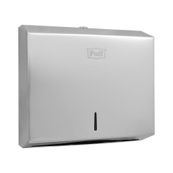 Диспенсер для бумажных полотенец антивандальный PUFF-5610 (1402.101) - интернет-магазин КленМаркет.ру