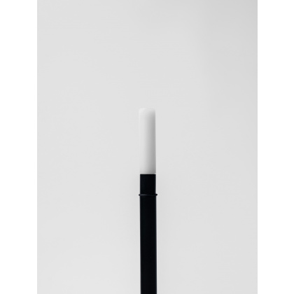 Лампа настольная LED CANDLE беспроводная черная d=11 см. h=25,5 см. 1 цвет, 3 режима яркости, алюм. - интернет-магазин КленМаркет.ру