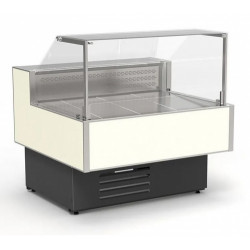 ВИТРИНА универсальная Gamma-2 Quadro LX SN 1500 (RAL9016/7016) - интернет-магазин КленМаркет.ру