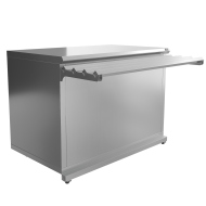 Прилавок нейтральный Luxstahl ПН-1200 Premium