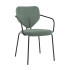 Стул «Мандора с подлокотниками» с мягким сиденьем (окрашенный каркас) - интернет-магазин КленМаркет.ру