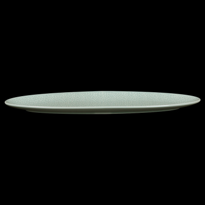 БЛЮДО овальное 17'' 440х140х23мм, зеленый 