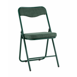 Стул складной «Дзенни, рогожка» с мягким сиденьем (окрашенный каркас) - интернет-магазин КленМаркет.ру