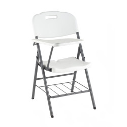 Стул складной банкетный со столиком и полкой - интернет-магазин КленМаркет.ру