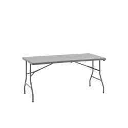 Стол пластиковый со складной столешницей 1520х740 мм (чемодан) - интернет-магазин КленМаркет.ру