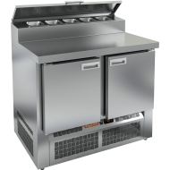 Стол охлаждаемый для пиццы HICOLD PZE2-11/GN (1/6H)