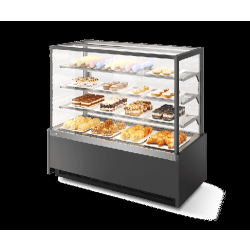 Витрина кондитерская VETE KUB LUX 130 RAL7016 Муар - интернет-магазин КленМаркет.ру