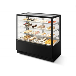 Витрина кондитерская VETE KUB 130 RAL9005М - интернет-магазин КленМаркет.ру