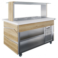 Салат-бар тепловой Luxstahl СБТ-1500 Premium Zigzag (столешница из искусственного камня) Салат-бар тепловой Luxstahl СБТ-1500 Premium Zigzag (столешница из искусственного камня)
