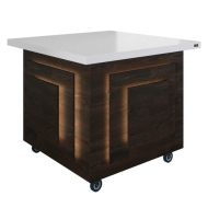 Салат-бар нейтральный без верхней полки Куб Luxstahl СБНК-1000 Premium Pafos (столешница из искусственного камня) Салат-бар нейтральный без верхней полки Куб Luxstahl СБНК-1000 Premium Pafos (столешница из искусственного камня)