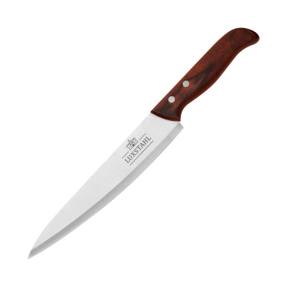 Нож поварской 196 мм Wood Line Luxstahl [HX-KK069-D] - интернет-магазин КленМаркет.ру