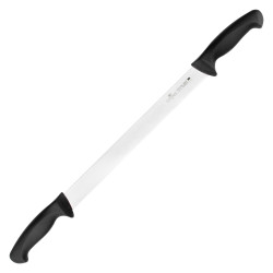 Нож для сыра с двумя ручками 300 мм Colour Luxstahl [WX-SL431] - интернет-магазин КленМаркет.ру