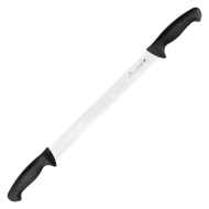 Нож для сыра с двумя ручками 300 мм Colour Luxstahl [WX-SL431]