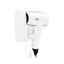Фен для волос настенный PUFF-1201, белый, 1,2 кВт (1405.006) - интернет-магазин КленМаркет.ру