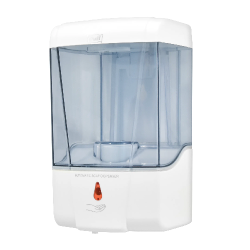 Автоматический дозатор для мыла Puff - 8180, 600 мл белый - интернет-магазин КленМаркет.ру