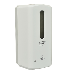 Автоматический дозатор для пены Puff - 8191, 1000мл, белый - интернет-магазин КленМаркет.ру