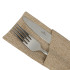 КУВЕРТ РОГОЖКА БЕЖЕВЫЙ на 2 столовых прибора правый (цвет 1) 5 шт./в уп. - интернет-магазин КленМаркет.ру