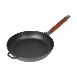 Сковорода, d=24 см, лопатка и губка в комплекте, чугун [10683221] - интернет-магазин КленМаркет.ру