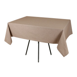 СКАТЕРТЬ РОГОЖКА ЛИНО 1,30х1,95м капучино (цвет 170) - интернет-магазин КленМаркет.ру