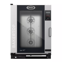 ПАРОКОНВЕКТОМАТ UNOX XEBC-10EU-E1RM-MP с универсальными направляющими (180583) - интернет-магазин КленМаркет.ру