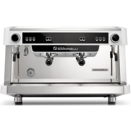 Кофемашина рожковая полуавтомат Nuova Simonelli NUOVA AURELIA SEM 2Gr S 220V white+high groups+Group Display+Double wall steam wand+Led - интернет-магазин КленМаркет.ру