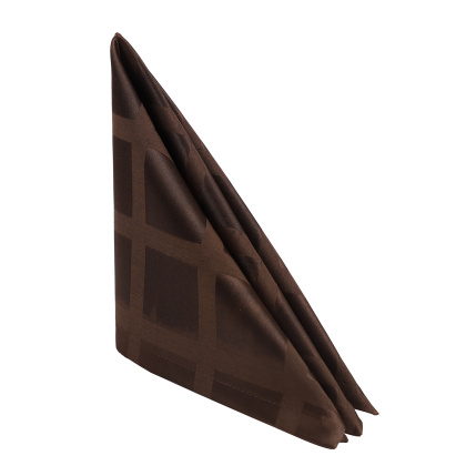 Салфетка 45х45см ЖУРАВИНКА темно-коричневая клетка Салфетка 45х45см ЖУРАВИНКА темно-коричневая клетка - интернет-магазин КленМаркет.ру