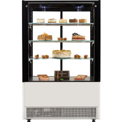 ВИТРИНА кондитерская ELEGIA QUADRO K 850 (ЕL.2.G9005гл.A9005гл.B9010гл.P1.PS) - интернет-магазин КленМаркет.ру