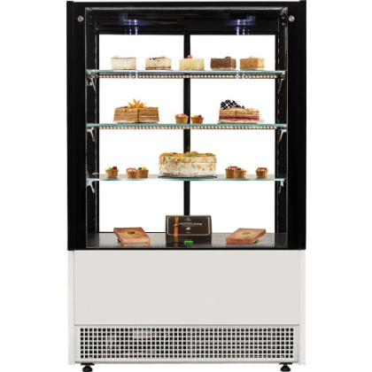 ВИТРИНА кондитерская ELEGIA QUADRO K 850 (ЕL.2.G9005мат.A9005мат.B9010стр.м.P1.PS) - интернет-магазин КленМаркет.ру