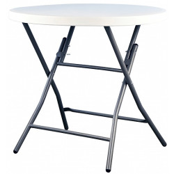 Стол пластиковый складной D 800 мм, 1203NM  - интернет-магазин КленМаркет.ру