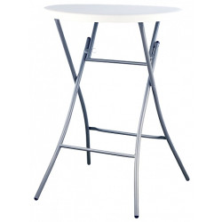 Стол пластиковый барный складной D 800 мм, 1202NM  - интернет-магазин КленМаркет.ру